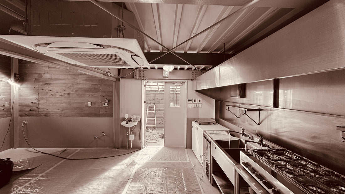 JORYU DISTILLERY 建築現場への視察